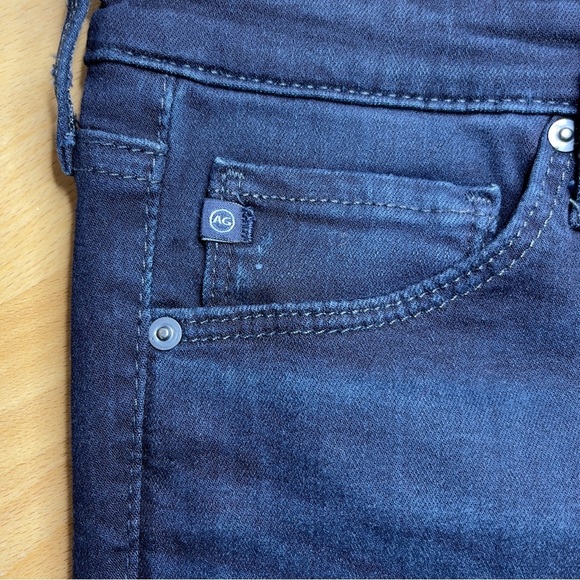 Ag Adriano Goldschmied The Stilt Cigarette Leg Jean in Dark Indigo Size 28 R - Picture 8 of 10
